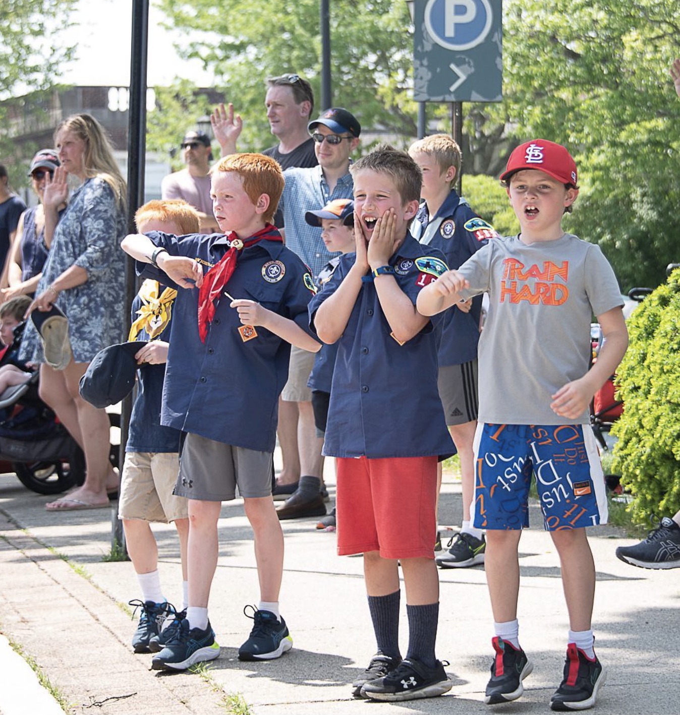 Wellesley Wonderful Weekend Annual Veterans Parade, Firework